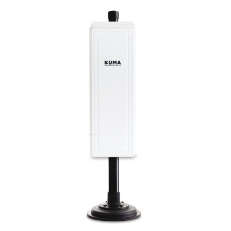 mât aimanté + disque métalique pour antenne wi-fi longue portée. - kuma 5060411520509