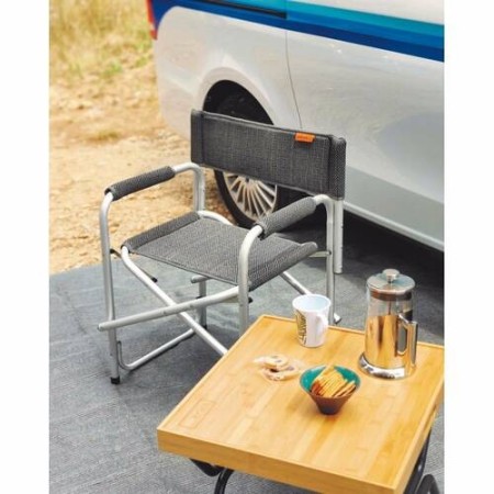 Fauteuil director BAHIA gris pour camping-car - SOPLAIR SOPLAIR3700628254652