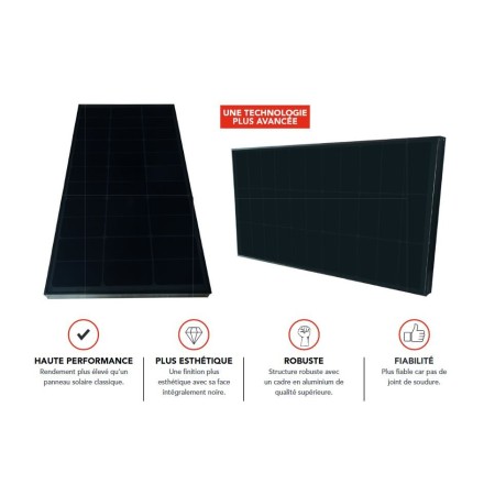 Panneau Solaire nouvelle génération IBC 130W - EZA EZA3700628274674