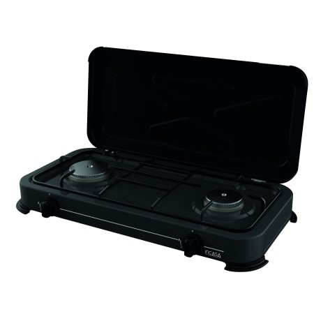 Réchaud à gaz d'extérieur 2 feux – INCASA Générique3700628255307