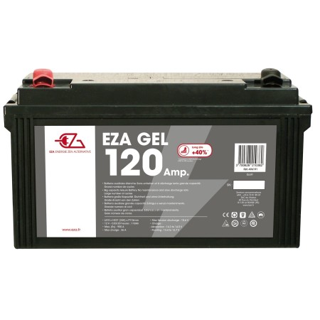 Batterie auxiliaire EZA Gel 120Ah EZA3700628210382