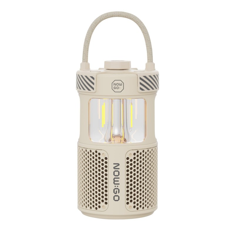 Lampe / Enceinte De Camping Rechargeable Follow Light F1 Sable - Now:Go Générique6944044912292