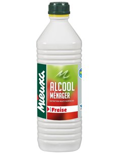 Alcool Menager Fraise    Litre - MIEUXA - Equipe Ton camping-car - 3256630037214