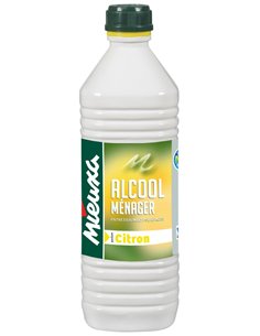 Alcool Menager Citron    Litre - MIEUXA - Equipe Ton camping-car - 3256630034503