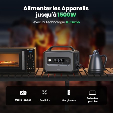 Station d'énergie Power station PowerRoam GS600 - UGREEN UGREEN6941876210503