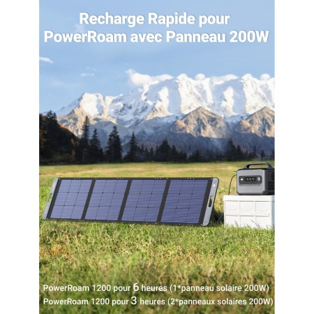 Panneau solaire portable 200 watts SC200 - UGREEN UGREEN6941876211142