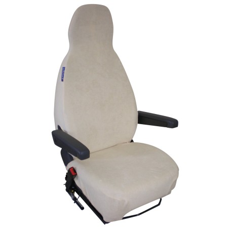 housses de siège éponge coton extensible beiges Générique3760146710054