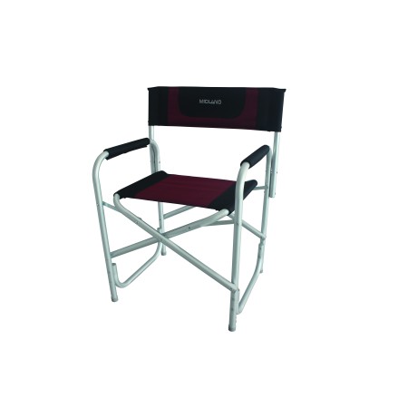 Fauteuil Director Noir/Rouge - MIDLAND MIDLAND3700628245957