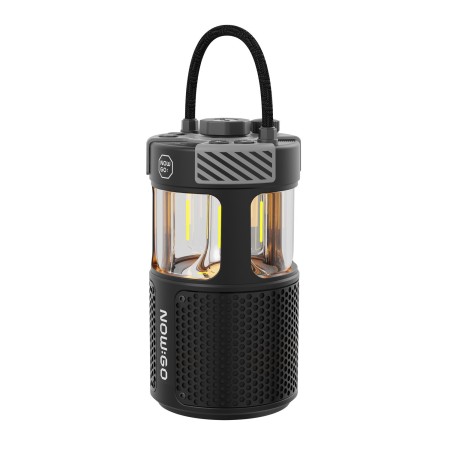 Lampe / enceinte de camping rechargeable Follow Light F1 Noire - NOW GO Générique6944044912308