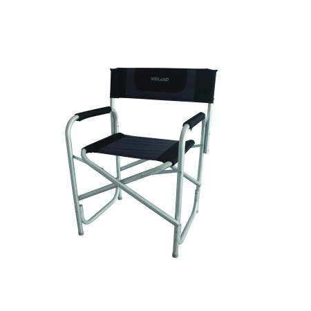 Fauteuil Director Noir/Gris foncé - MIDLAND MIDLAND3700628245964