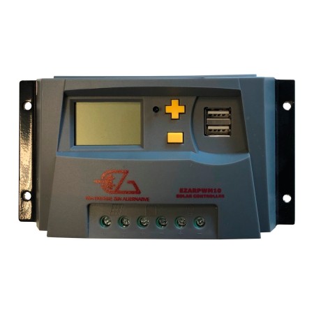 Régulateur de charge solaire PWM 10A - EZA EZA3663970000875