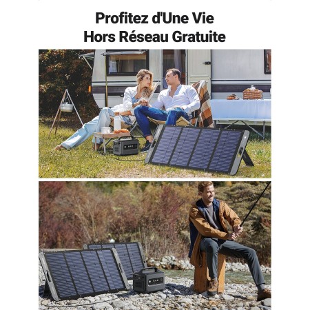 Pack complet station d'énergie 1200 Watts + panneau solaire 200 watts + sacoche - UGREEN UGREEN