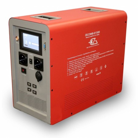 Station d'énergie COMB-E 1500W 3 en 1 (batterie régulateur et convertisseur ) - EZA EZA3663970000899