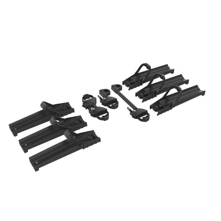 kit de 3 rails et 3 bras de blocage pour plateforme coulissante sb3 - spinder 8717809400079