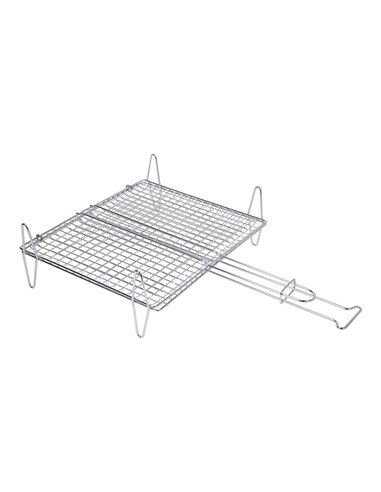 Double Grill A Poisson 40x45cm Sauvic - Equipe Ton camping-car