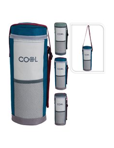 Sac Isotherme Pour Bouteilles De 1,50 L. Ø12x34cm Couleurs Assorties. Cool - Equipe Ton camping-car - 8720573116794