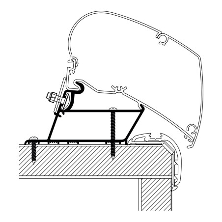 adaptateur de stores malibu 4,5 m - thule Thule5415182046374