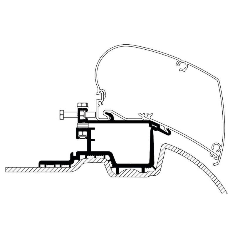 adaptateur de store crafter de 2007 à 2016 - thule Thule5415182005067