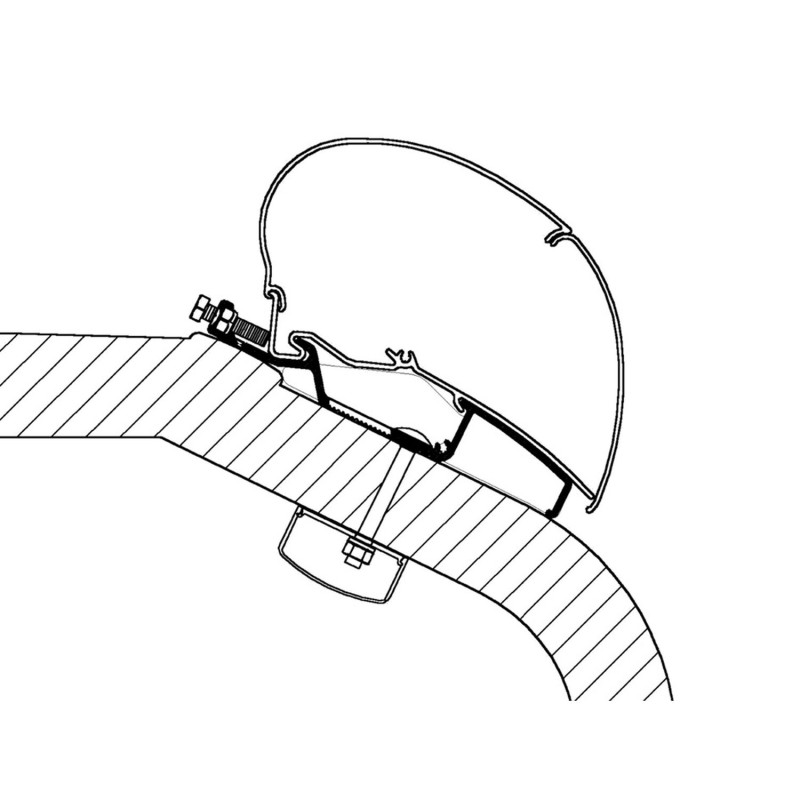 adaptateur de stores lmc liberty ti / tec 6 m - thule Thule5415182039796