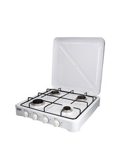 Cuisiniere A Gaz Emaille 4 Feu 50x50x12cm Edm - Equipe Ton camping-car - 8425998074222