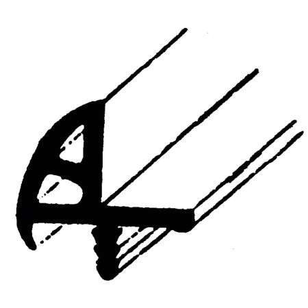 profil de porte gris 