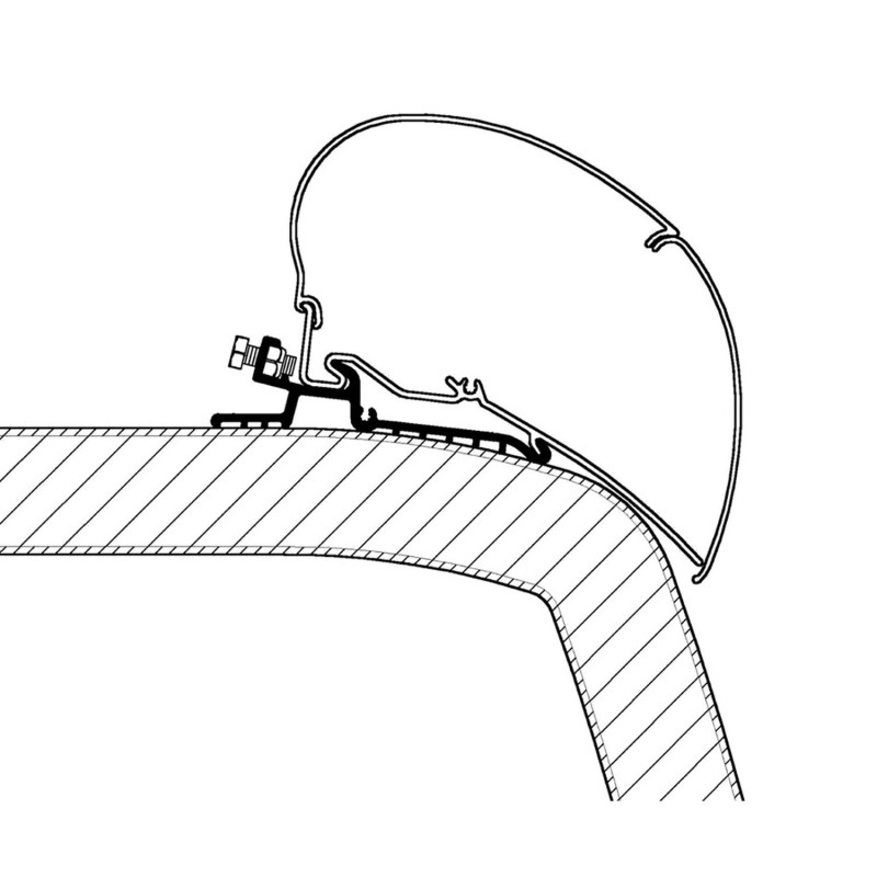 adaptateur de stores hymer sx 5,5 m - thule Thule5415182005159