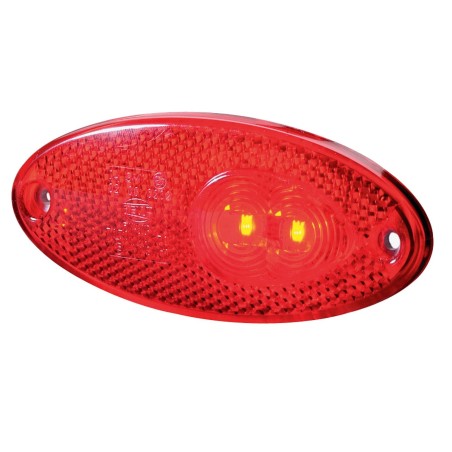feu avant et côté 2 leds orange - hella Hella4082300164992