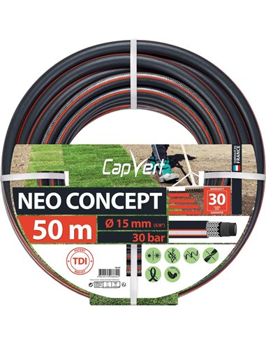 Tuyau d'arrosage neo concept 15 x 50 30 - Equipe Ton camping-car - 3600075086892