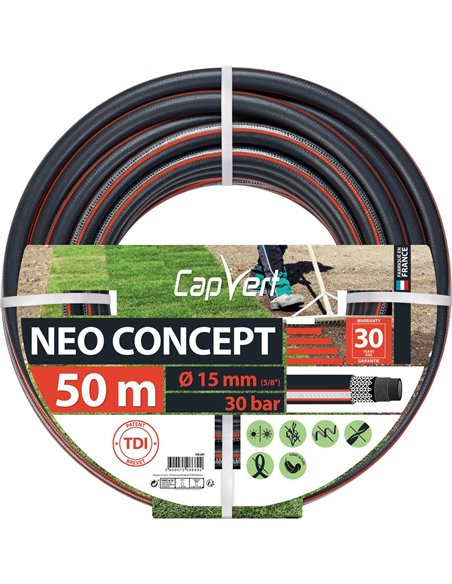 Tuyau d'arrosage neo concept 15 x 50 30 - Equipe Ton camping-car - 3600075086892