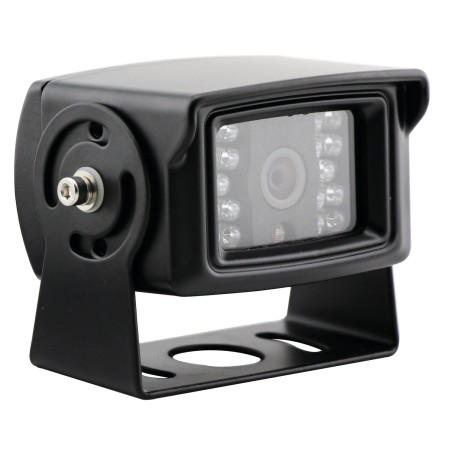 caméra de recul filaire 18 leds noire - equinoxe EQUINOXE3700628271871