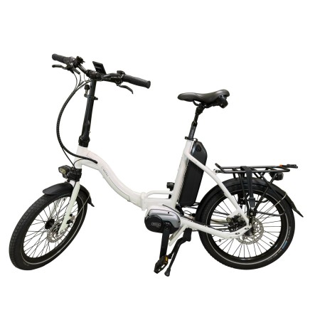 vélo à assistance électrique pliant juny blanc 11ah - vepli 3700628271253