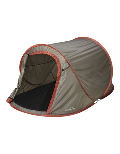 Tente De Campagne 120x200x95cm Couleur Brun Redcliffs - Equipe Ton camping-car