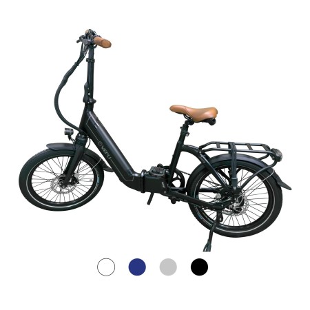 vélo à assistance électrique pliant jazzy gris 14ah - vepli 3700628271215