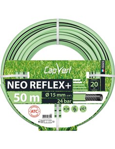 Tuyau d'arrosage neo reflex+ 15mm x 50m - CAPVERT - Cap Vert - 3600075086441