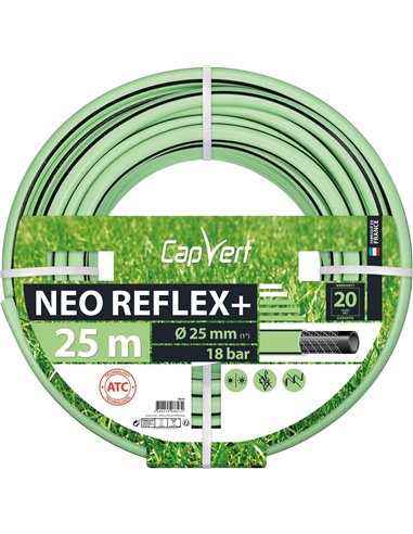 Tuyau d'arrosage neo reflex+ 25mm x 25m - CAPVERT - Equipe Ton camping-car