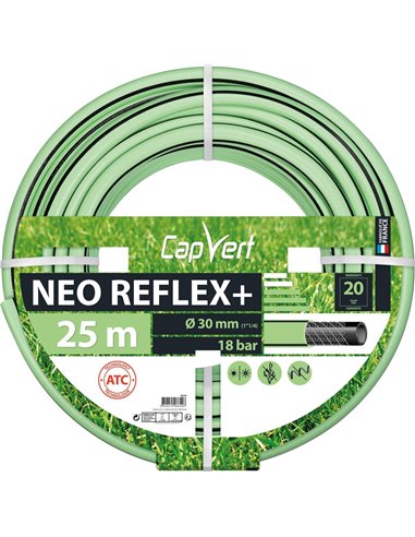 Tuyau d'arrosage neo reflex+ 30mm x 25m - CAPVERT - Equipe Ton camping-car