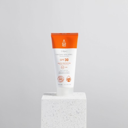 crème solaire bio haute protection eq love spf50 tube de 50 ml 3700276346242