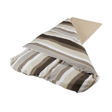 couchage grand confort coffee cream - 77 x 190 x 2,5 cm (couette 190 x 135 cm) - duvalay Duvalay5060197415563