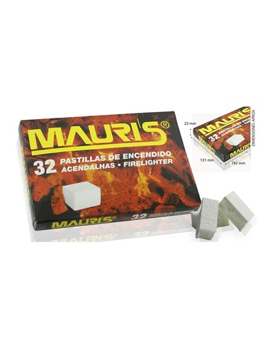 Pack 32 Plaquettes D'allumage 59988 Mauris - Equipe Ton camping-car