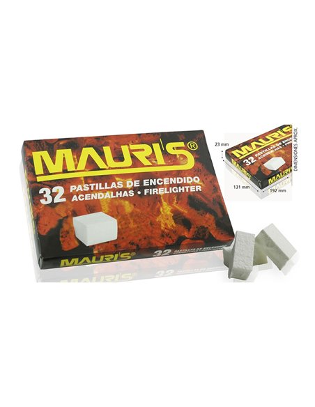 Pack 32 Plaquettes D'allumage 59988 Mauris - Equipe Ton camping-car