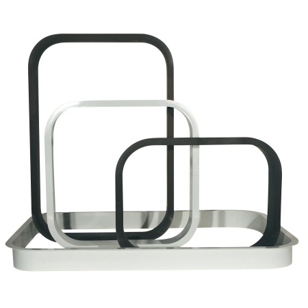 contre-cadre aluminium anodisé pour baie 400 x 400 noir - boidron Boidron3700628200406