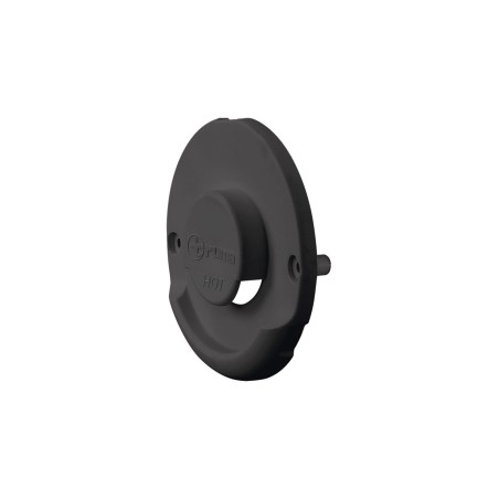 partie extérieure pour kit cheminée latérale zr80 noir - truma Truma