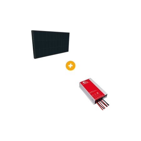 pack panneau solaire ibc + régulateur mppt bluetooth panneau 130w régulateur 15a - eza EZA