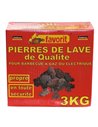 Pierre de lave 3 kg barbecue - FAVORIT - Equipe Ton camping-car - 4006822330505