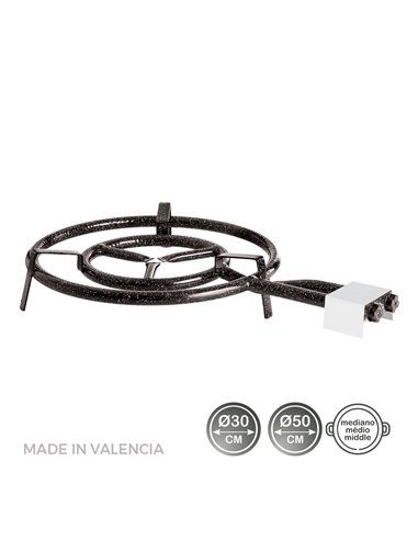 Brûleur À Gaz Butane/Propane Ø50cm 2 Feux. Vaello - Equipe Ton camping-car - 8411470009950