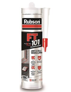 Mastic Ft101 Transparent    280ml - RUBSON - Equipe Ton camping-car - 5410091687243