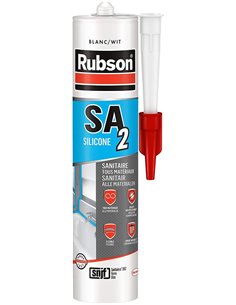 Mastic Sa2 Sanitaire Blanc 280ml - RUBSON - Equipe Ton camping-car - 3178040408609