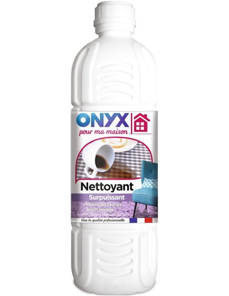 Nettoyant surpuissant tissu  bouteille 1 litre - ONYX - Equipe Ton camping-car