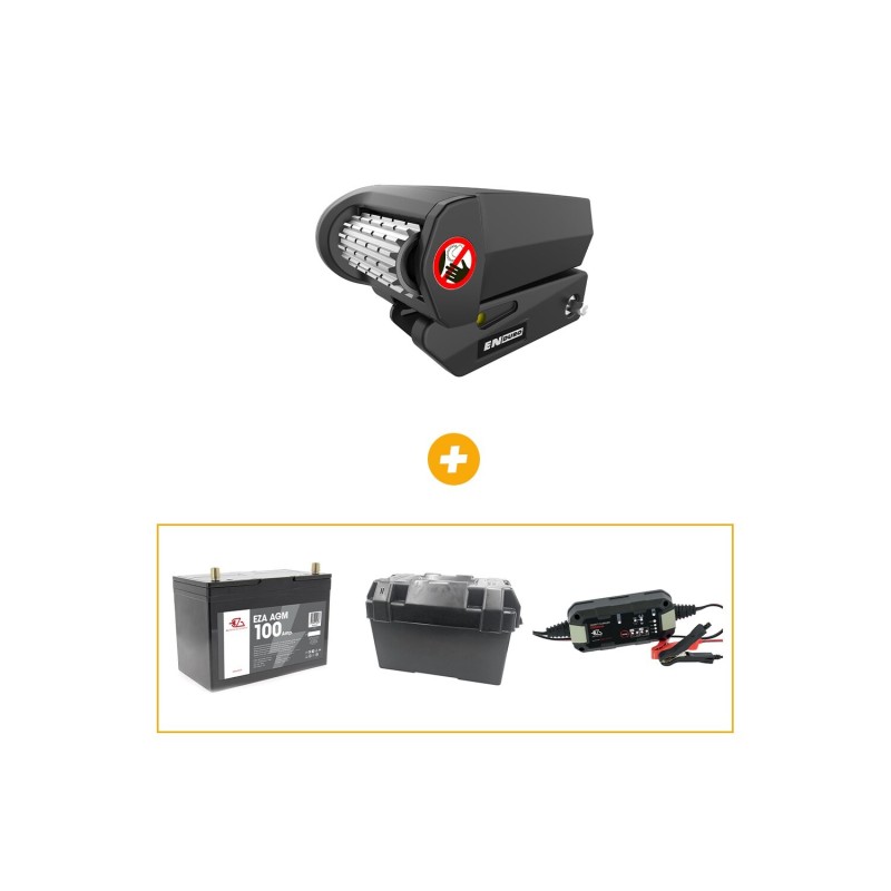 pack déplace-caravane + batterie agm - déplace-caravane em313 - enduro Enduro