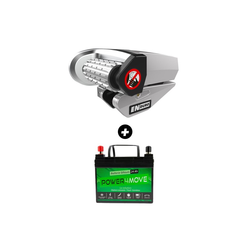 pack déplace-caravane + batterie lithium pack deplace-caravane automatique em515a avec batterie lithium - enduro Enduro
